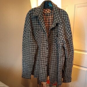 MNML Black and White Tweed Jacket